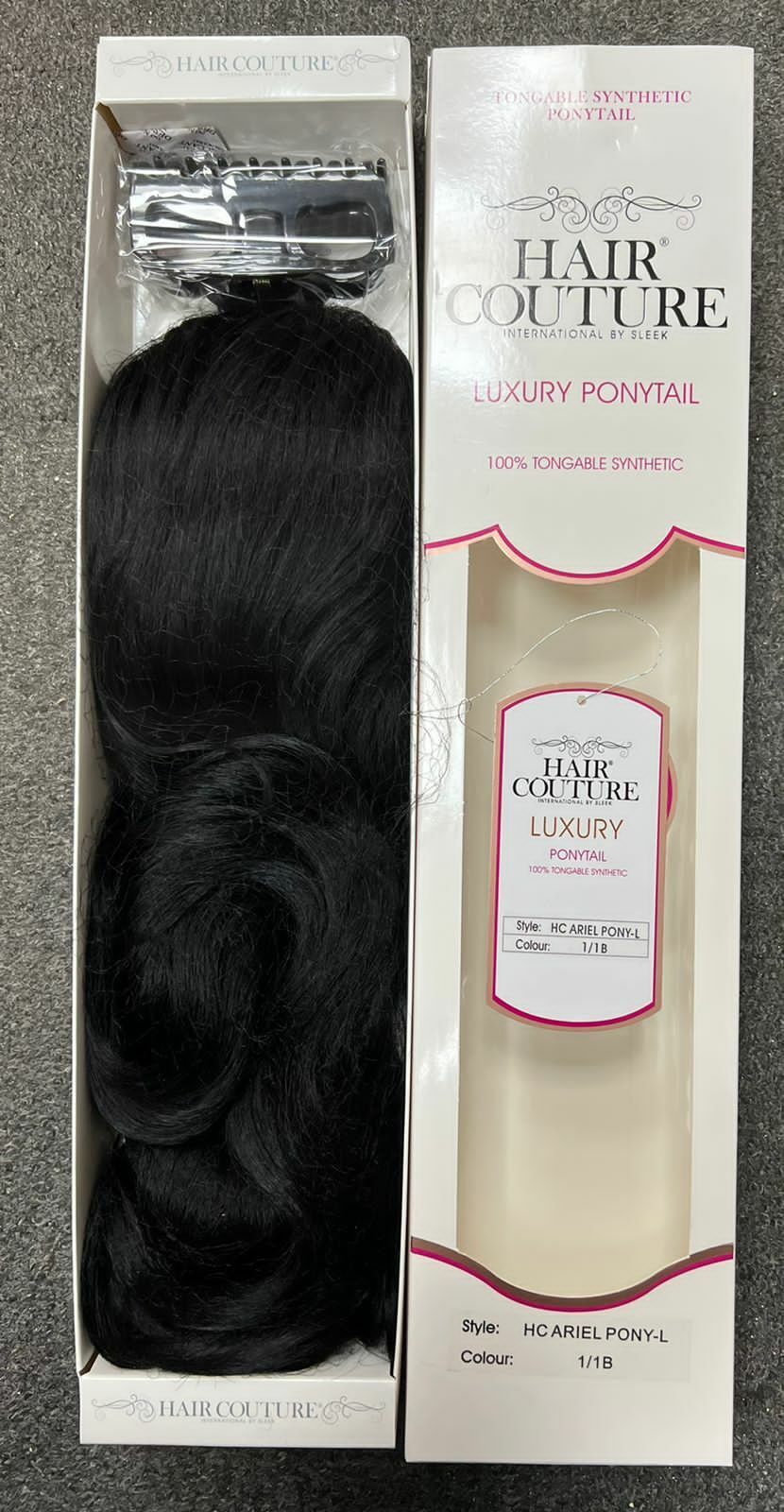 SLEEK ARIEL LONG WAVY SYNTHETIC HAIR PONYTAIL