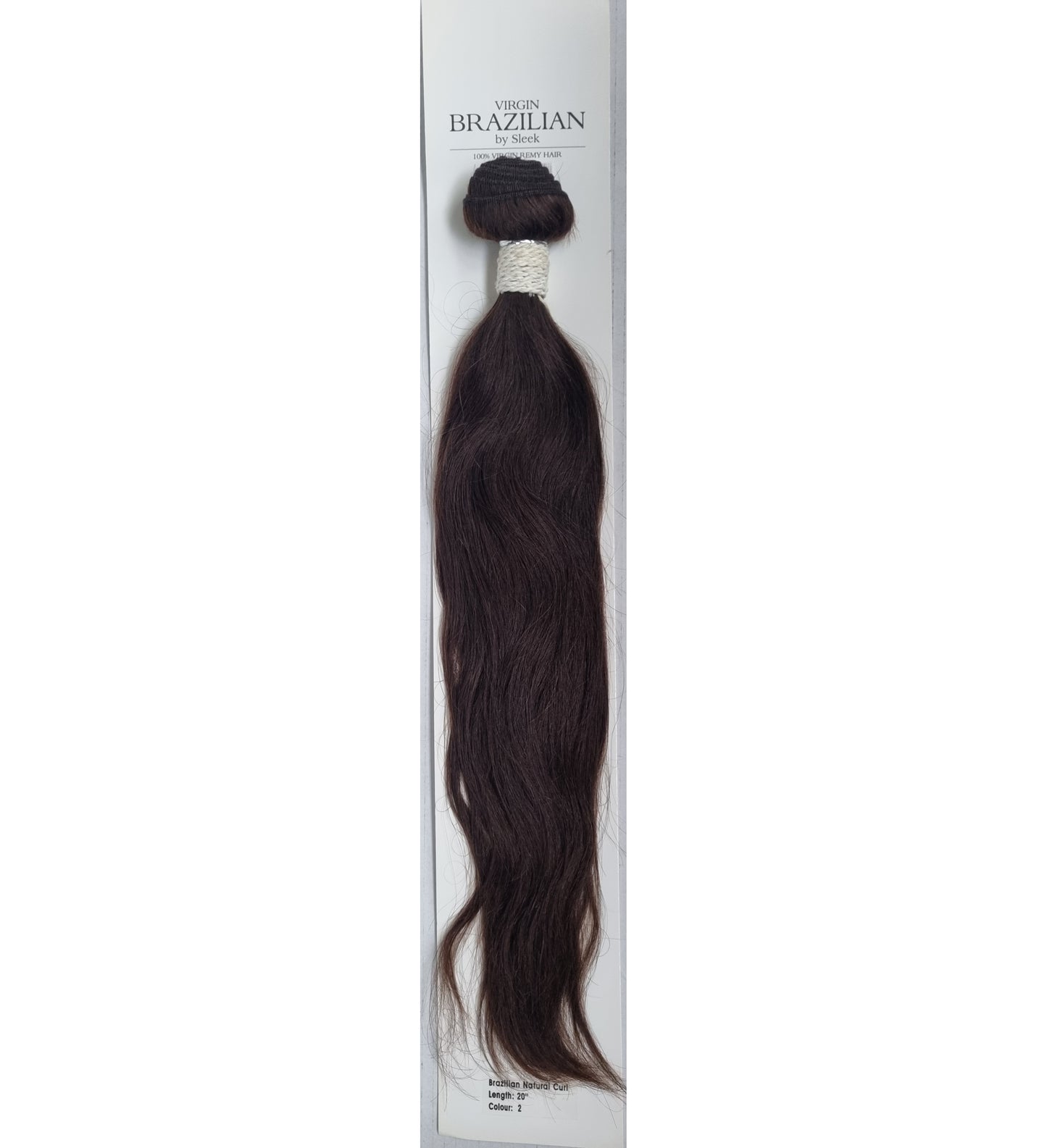 Sleek Virgin Brazilian Natural Curl 100% Virgin Human Hair Weave