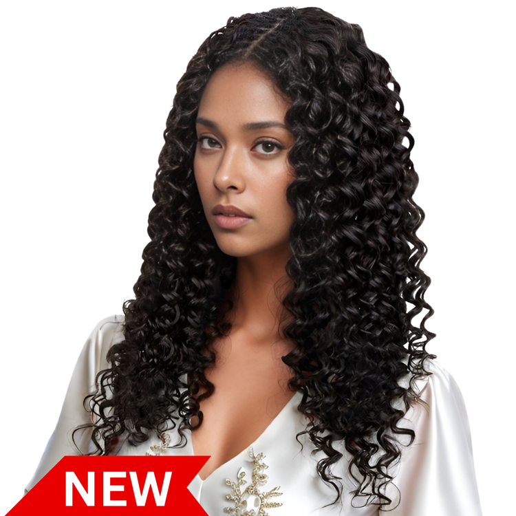 SLEEK BRAZILIAN DEEP WAVE BULK 100% HUMAN HAIR