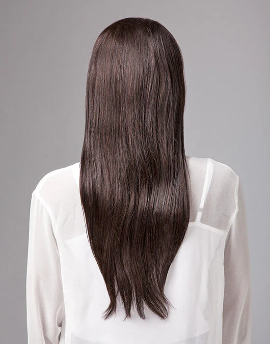 SENSATIONNEL BARE & NATURAL WIG - BARE & NATURAL WIG - NATURAL STRAIGHT: 25" long with a 3" parting