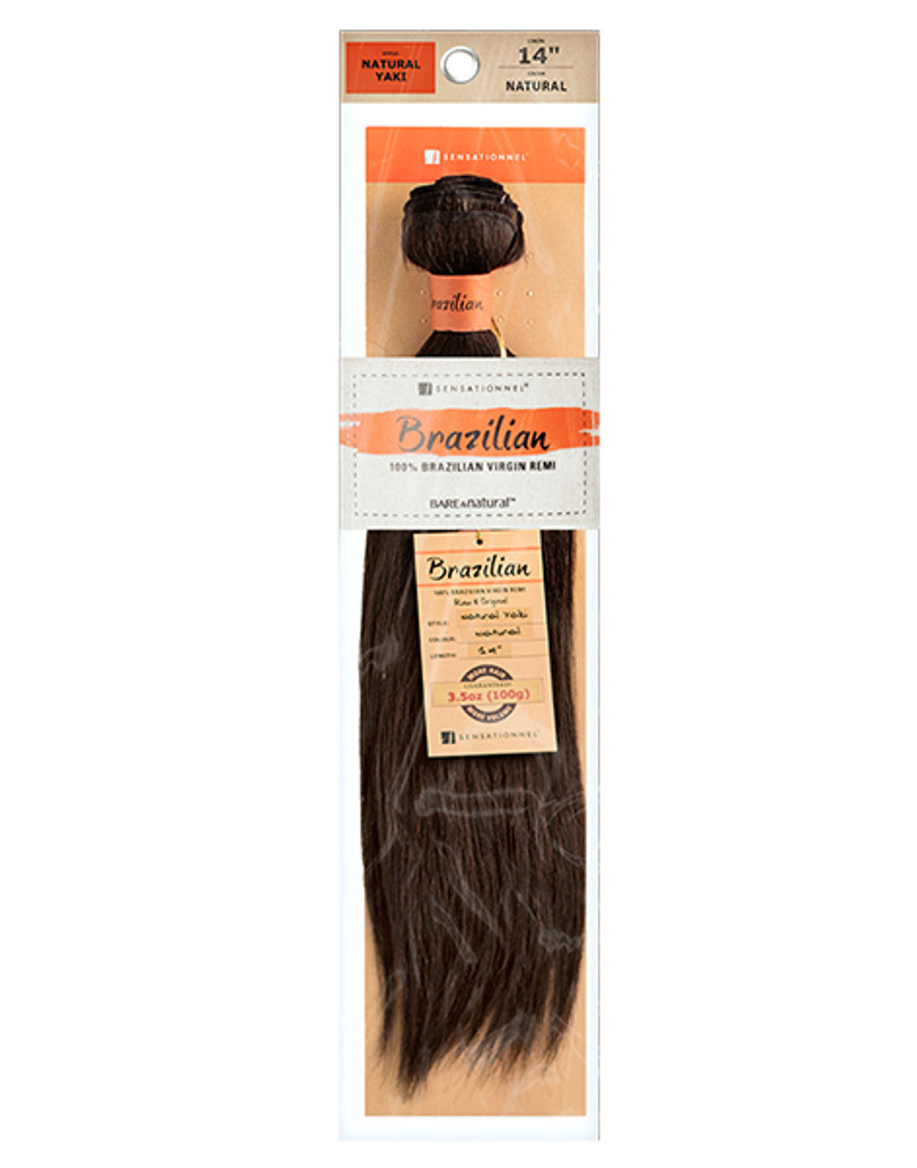 Sensationnel Bare & Natural - Brazilian Natural Yaki 20"