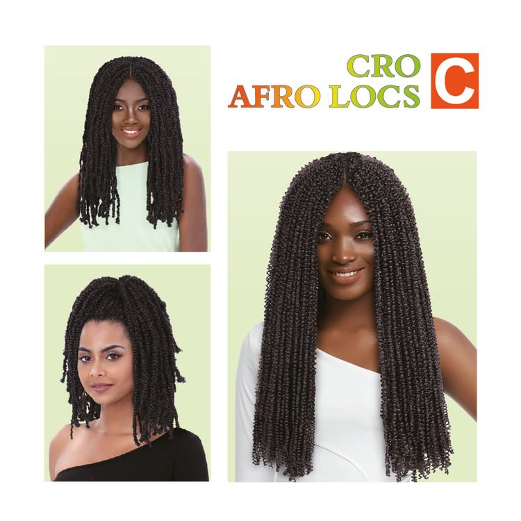 SLEEK CRO AFRO LOCS "C" SYNTHETIC CROCHET BRAIDING HAIR