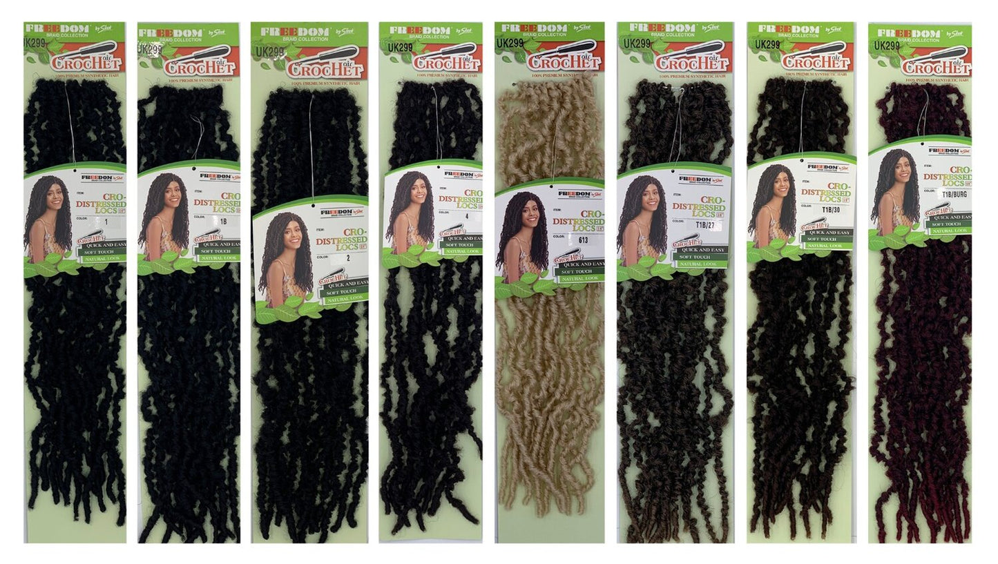 FREEDOM SYNTHETIC CRO DISTRESSED LOCS