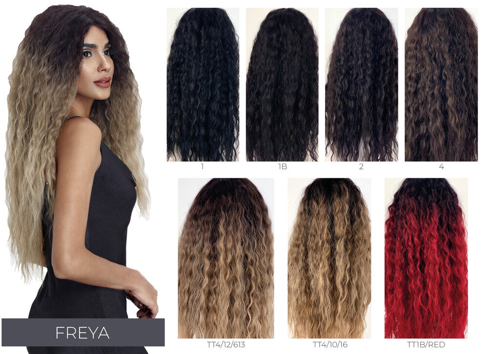 SLEEK FREYA SPOTLIGHT 101 SYNTHETIC FRONT / BACK / PARTING LACE WIG