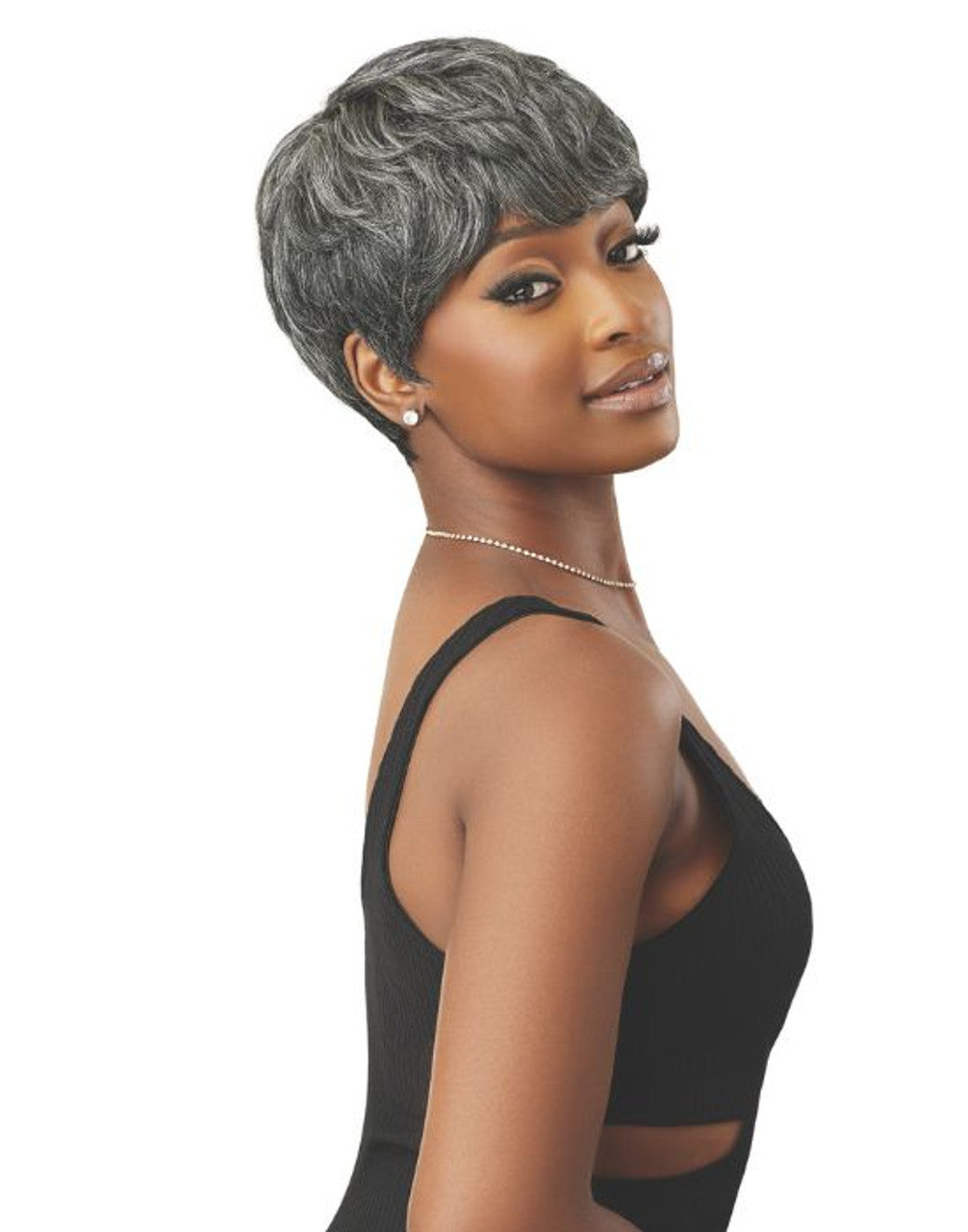 Fab & Fly Grey Glamour - Arlette: Length:  2-4"