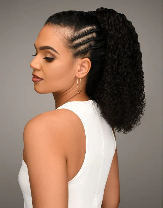 Feme 2-in-1 Half Wig or Ponytail- Alyssa: Length: 19"