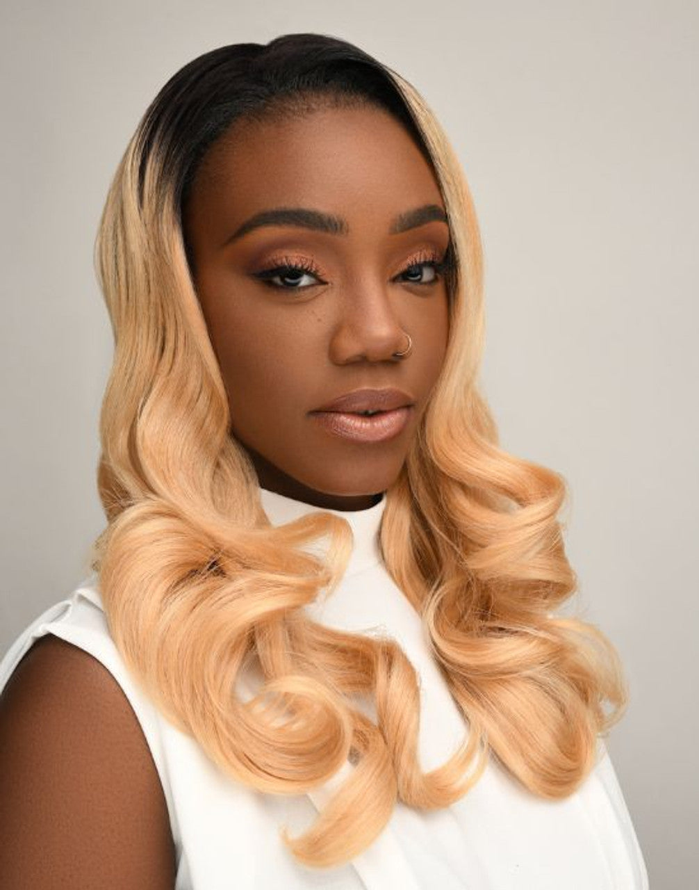 Feme 2-in-1 Half Wig or Ponytail- Amaya: Length: 16.5"