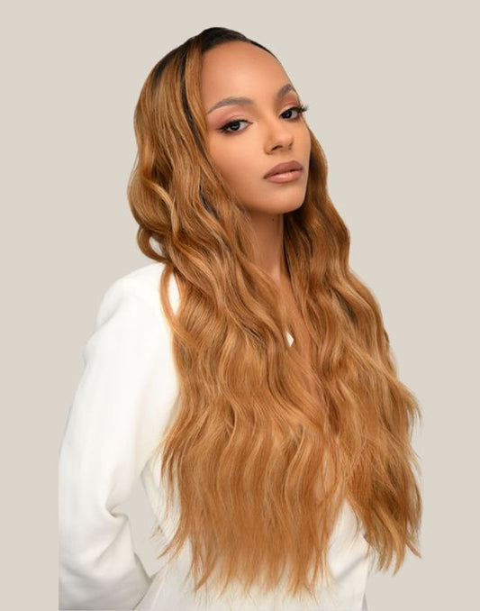 Feme 2-in-1 Half Wig or Ponytail- Lexi: Length: 21"