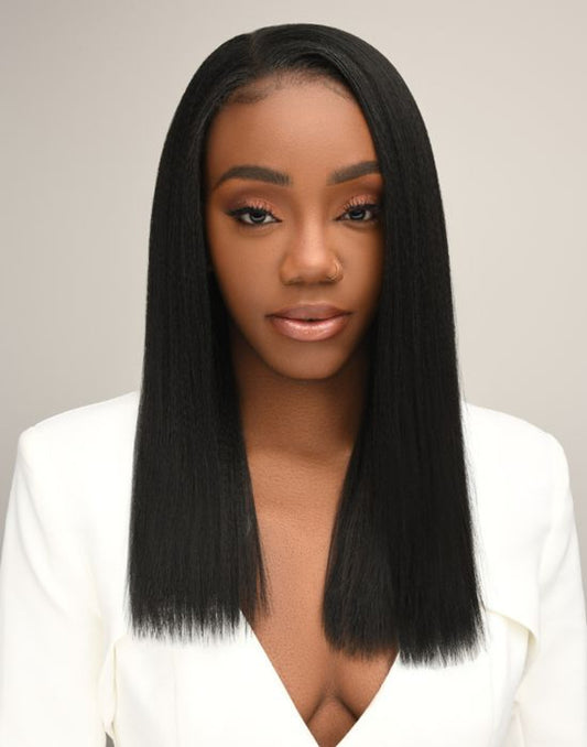 Feme 2-in-1 Half Wig or Ponytail- Monique: Length: 18"