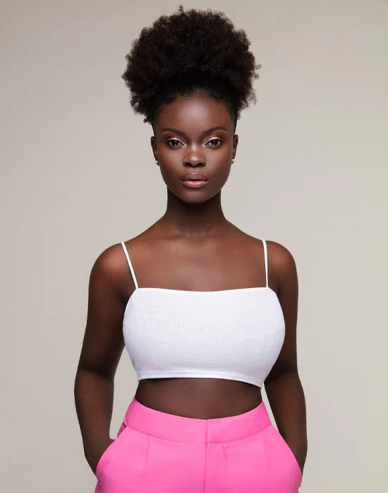 THE FEME COLLECTION - AFRO PUFF LARGE 100% HUMAN HAIR
