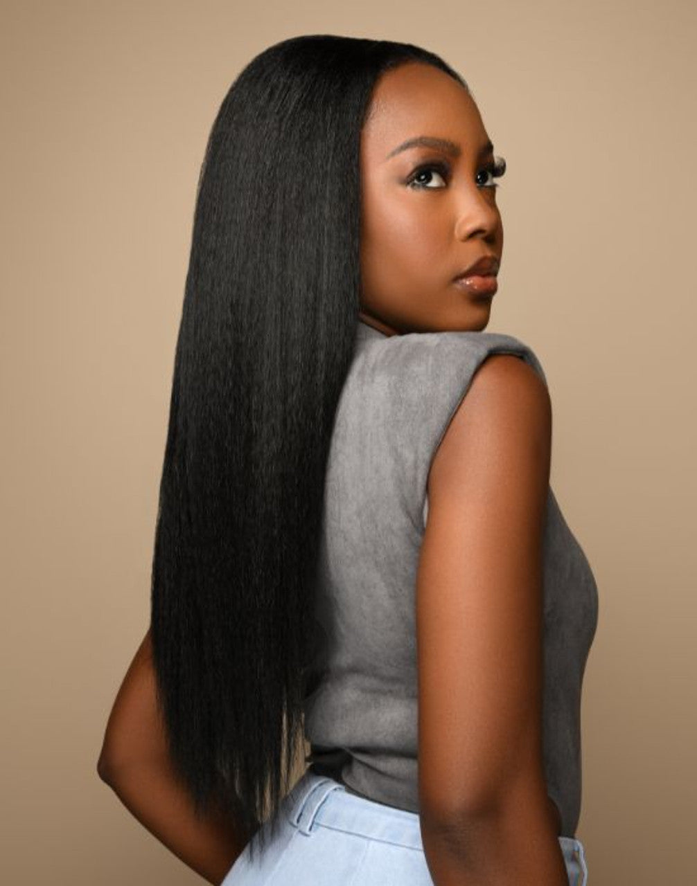 Feme Weave - Blowout: Synthetic that feels like human hair