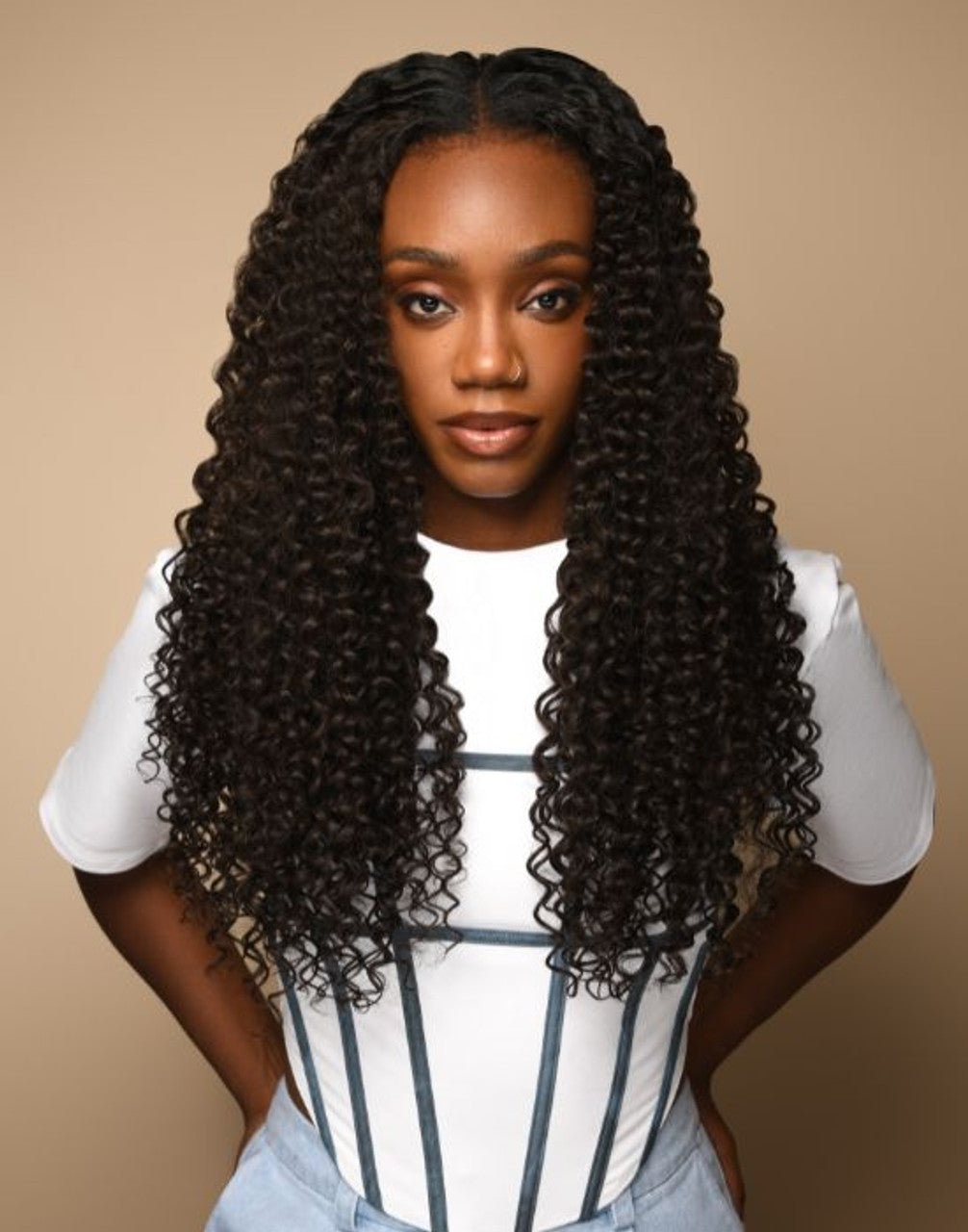 Feme Weave - Deep Wave: Synthetic that feels like human hair.