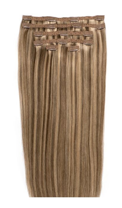Beauty Works Double Hair Set Clip in Extensions 18 inch