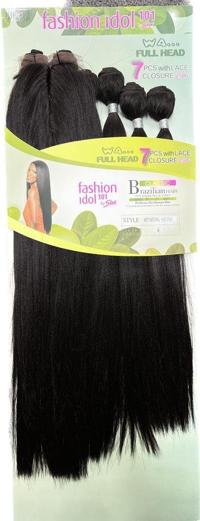 Sleek Fashion Idol 101 Classic Tongable Hot Afro Yaki Weave 250G