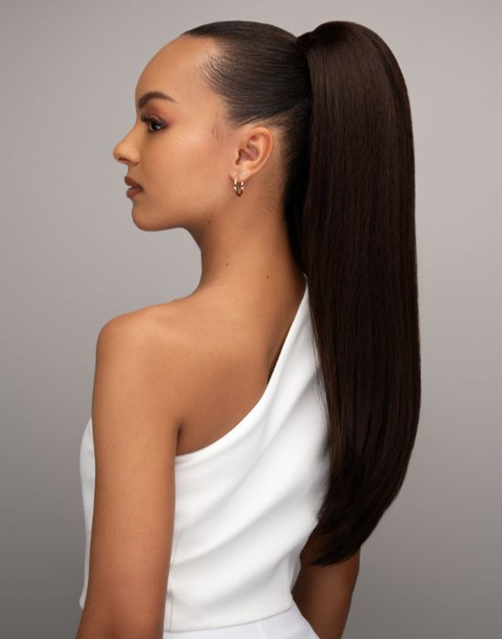 Feme 2-in-1 half Wig or Ponytail-  Nadia Length: 26"
