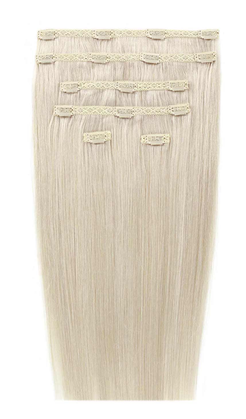 Beauty Works Double Hair Set Clip in Extensions 18 inch