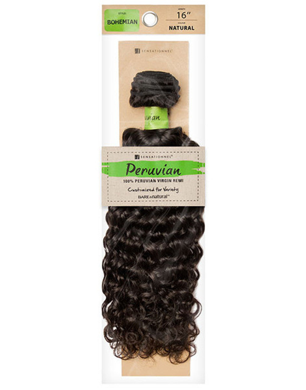 Sensationnel Bare & Natural Peruvian Bohemian 113g