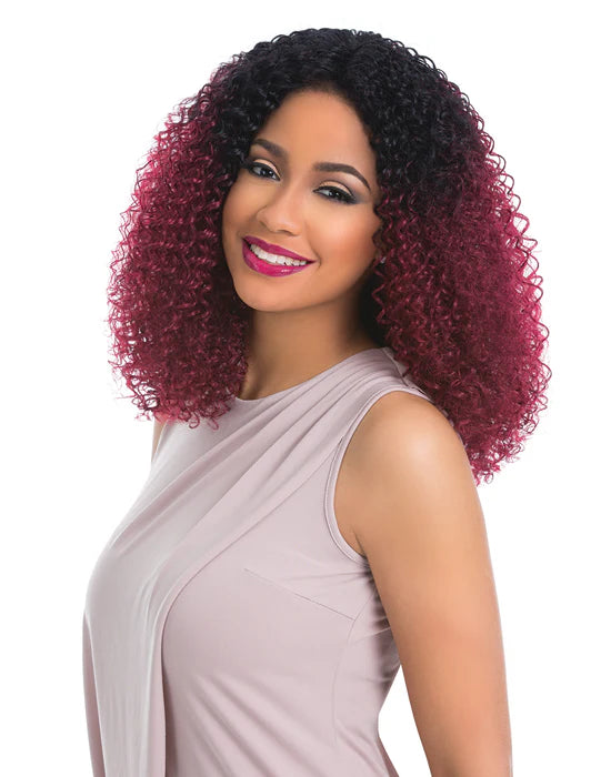 SENSATIONNEL EMPRESS CUSTOM LACE KINKY CURL CUSTOM LACE FRONT WIG
