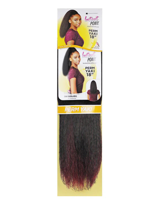 Sensationnel Instant Synthetic Pony - Perm Yaki 18" & 24"