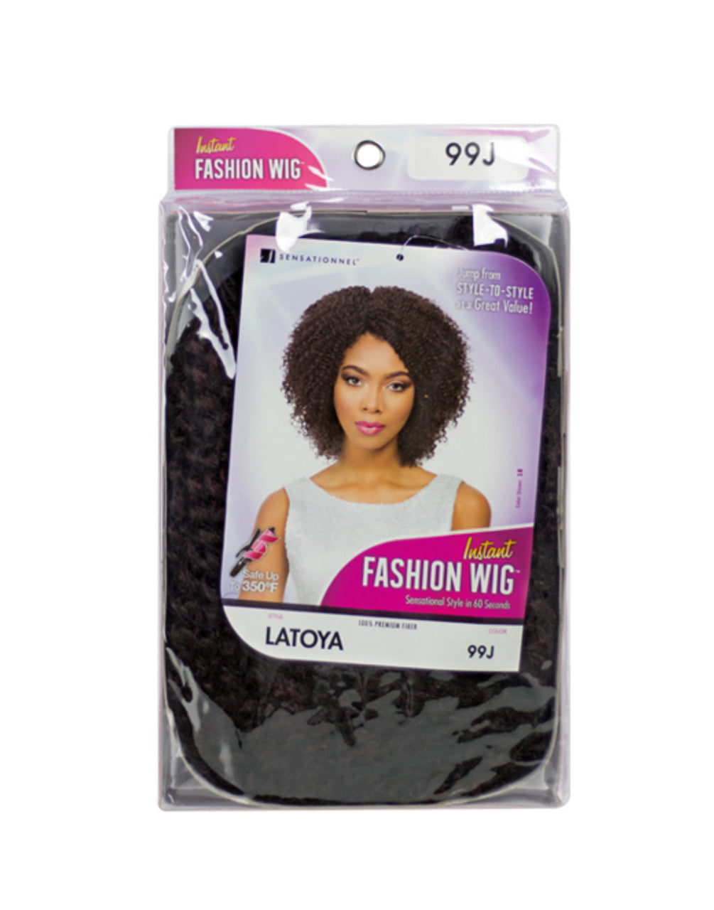 SENSATIONNEL Instant Fashion Wig - Latoya, Length: 18"