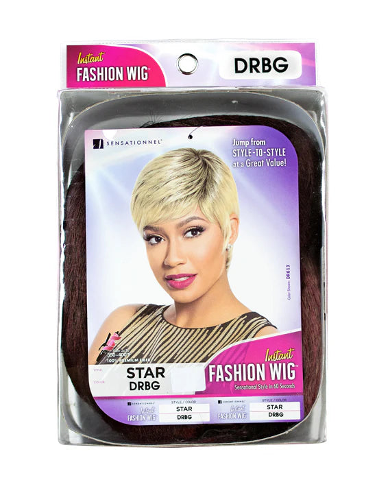 SENSATIONNEL Instant Fashion Wig - Star: Length: 10"