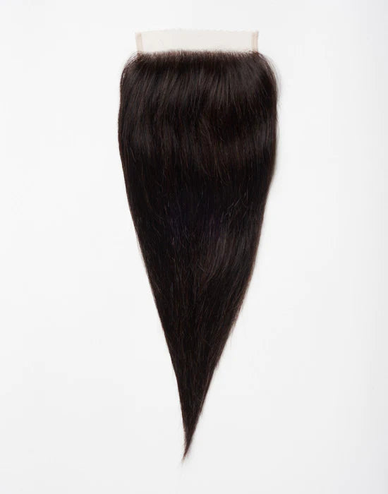 FEME 100% VIRGIN BRAZILIAN CLOSURE - STRAIGHT 4x4 or 5x5