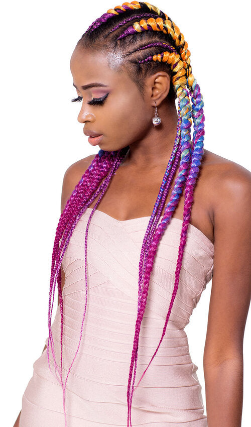 SLEEK WATERFALL BRAID FREEDOM COLLECTION SYNTHETIC CROCHET BRAIDING HAIR