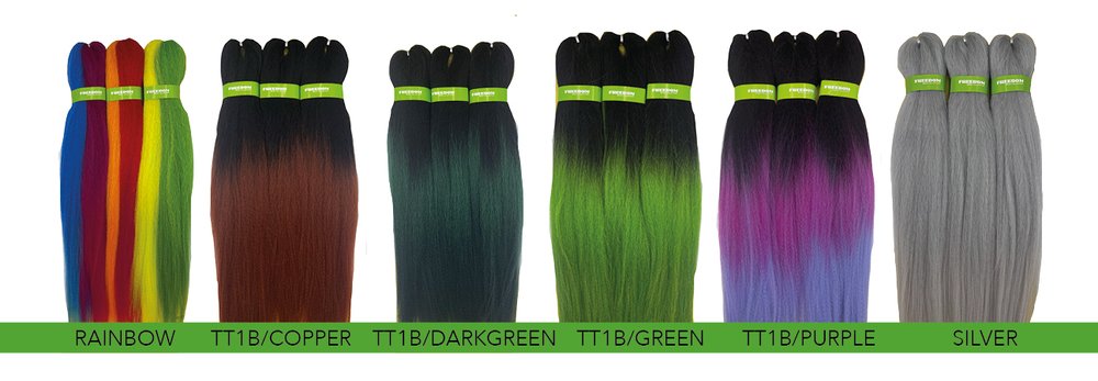 SLEEK WATERFALL BRAID FREEDOM COLLECTION SYNTHETIC CROCHET BRAIDING HAIR