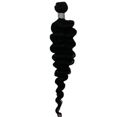 SLEEK BRAZILIAN VIRGIN DEEP 100% VIRGIN HUMAN HAIR WEAVE