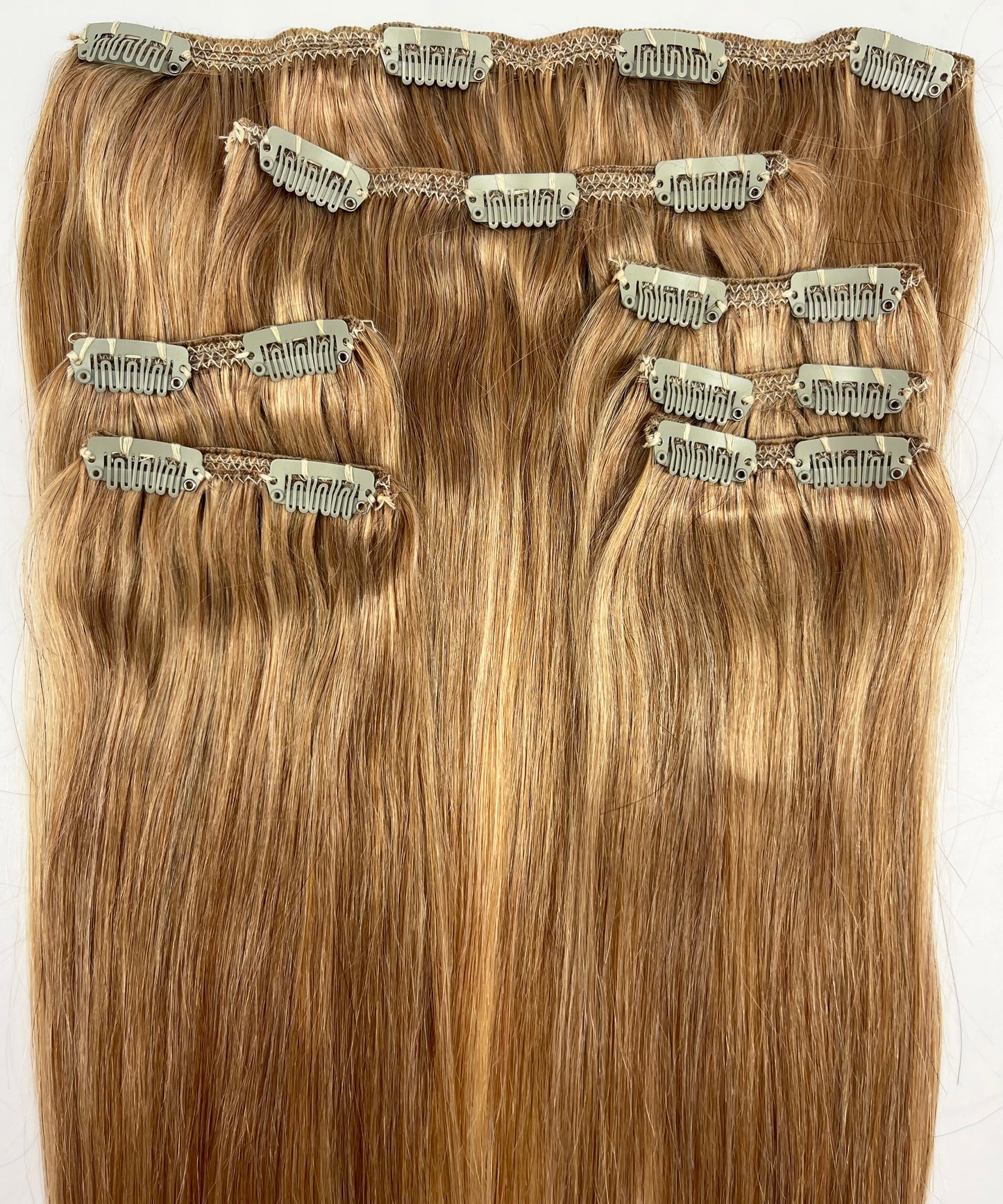 Sleek EW 7 Piece Human Hair Clip In Extensions 100g