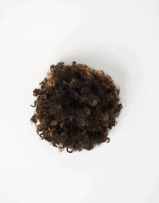 THE FEME COLLECTION - AFRO PUFF LARGE 100% HUMAN HAIR