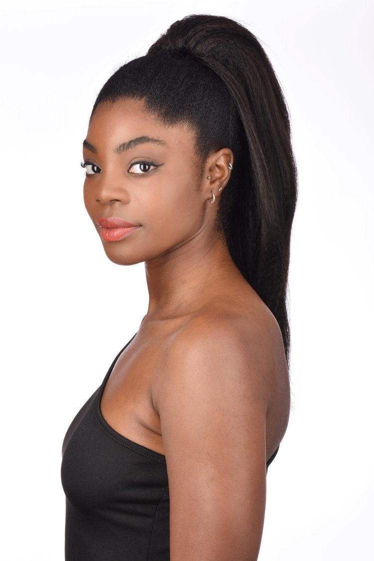 Sleek Euro EZ Rebel Synthetic Fibre Pony Tail LENGTH: 17β
