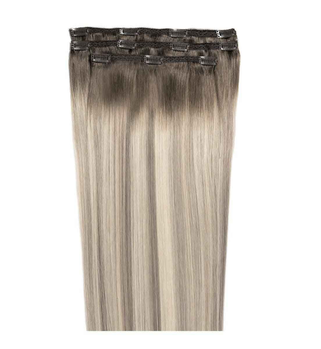 Beauty Works Deluxe Remy Instant Clip-In Extensions 16 Inch & 18 Inch: 140g