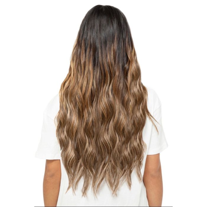 Beauty Works Double Hair Set Clip in Extensions 18 inch