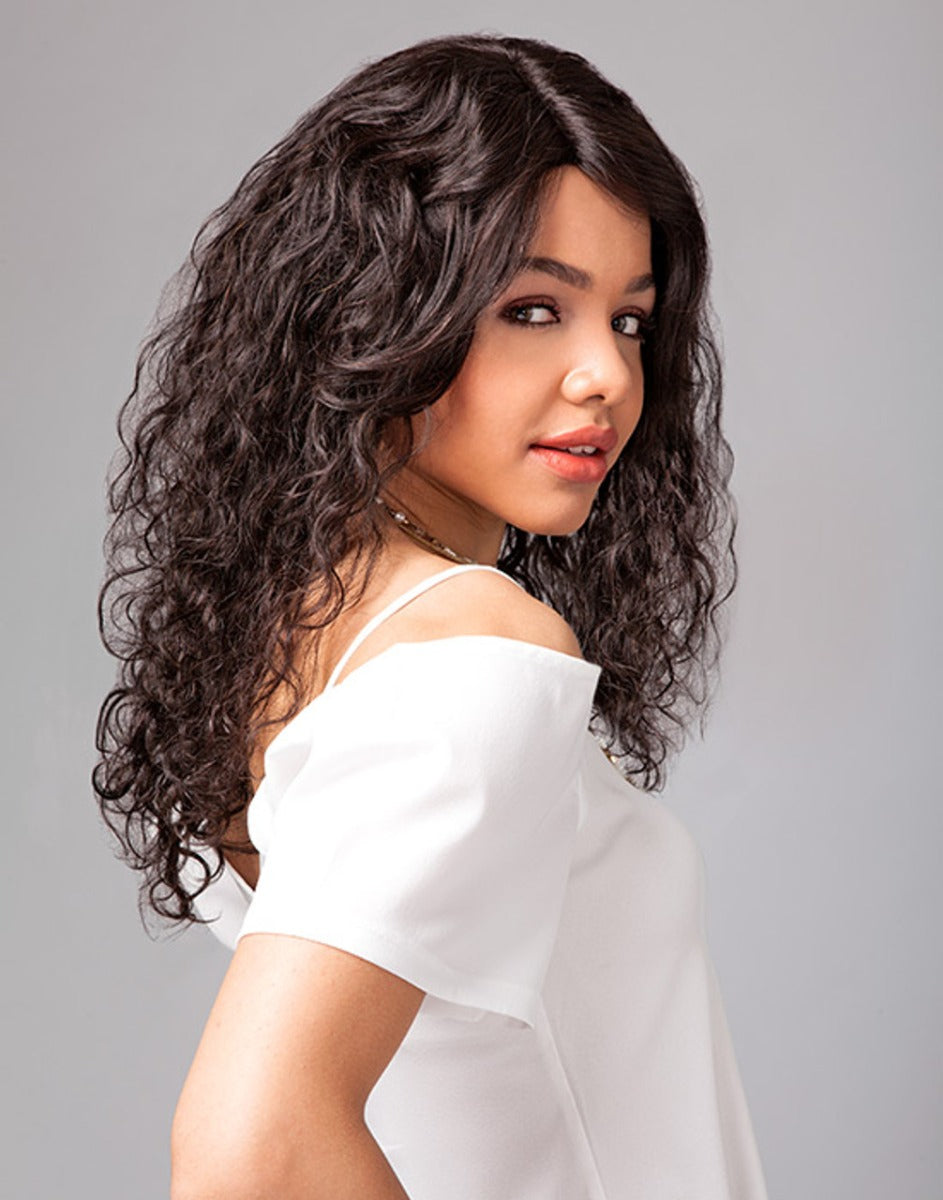 Sensationnel Bare & Natural Remi Brazilian Natural Curly Lace Wig