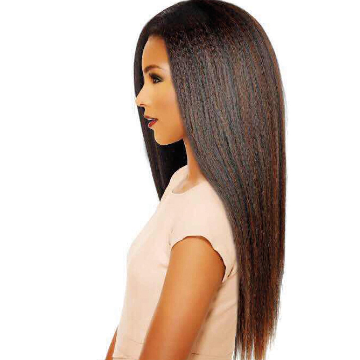 SLEEK FASHION IDOL CLASSIC BRAZILIAN CRIMPY YAKI WEAVE synthetic hair