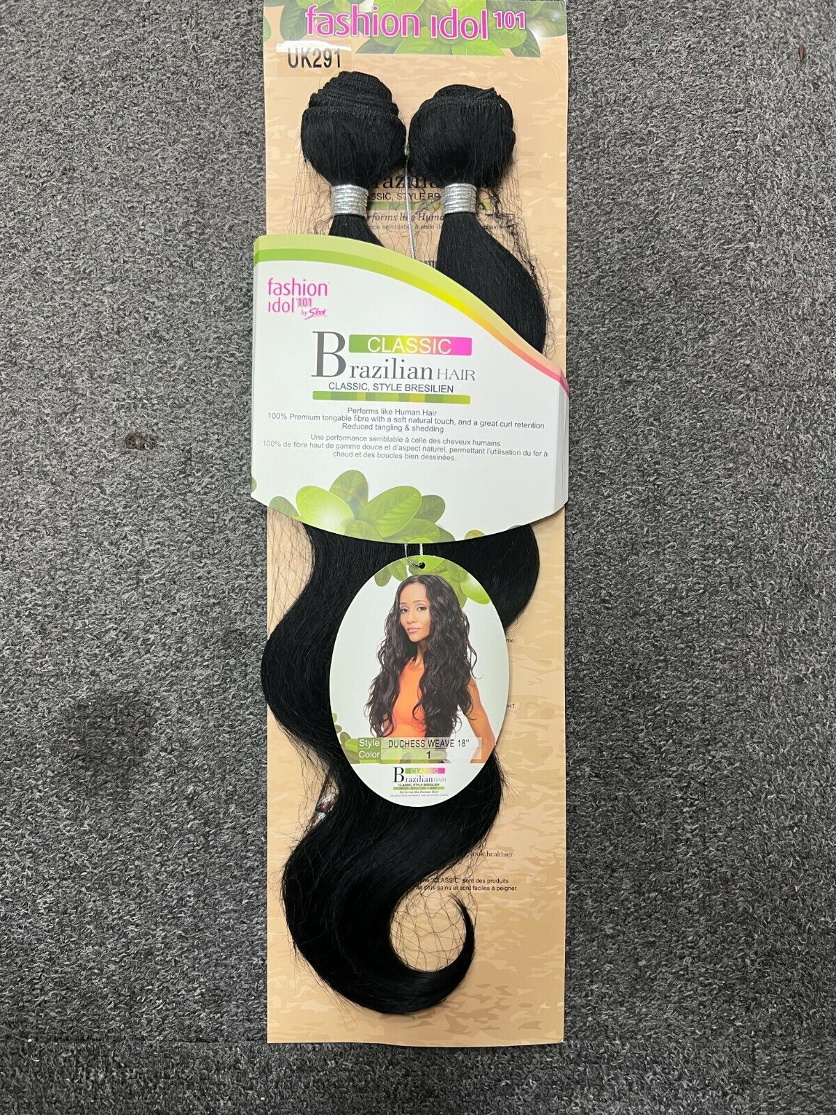 Sleek Fashion Idol Classic Brazilian Duchess Weave