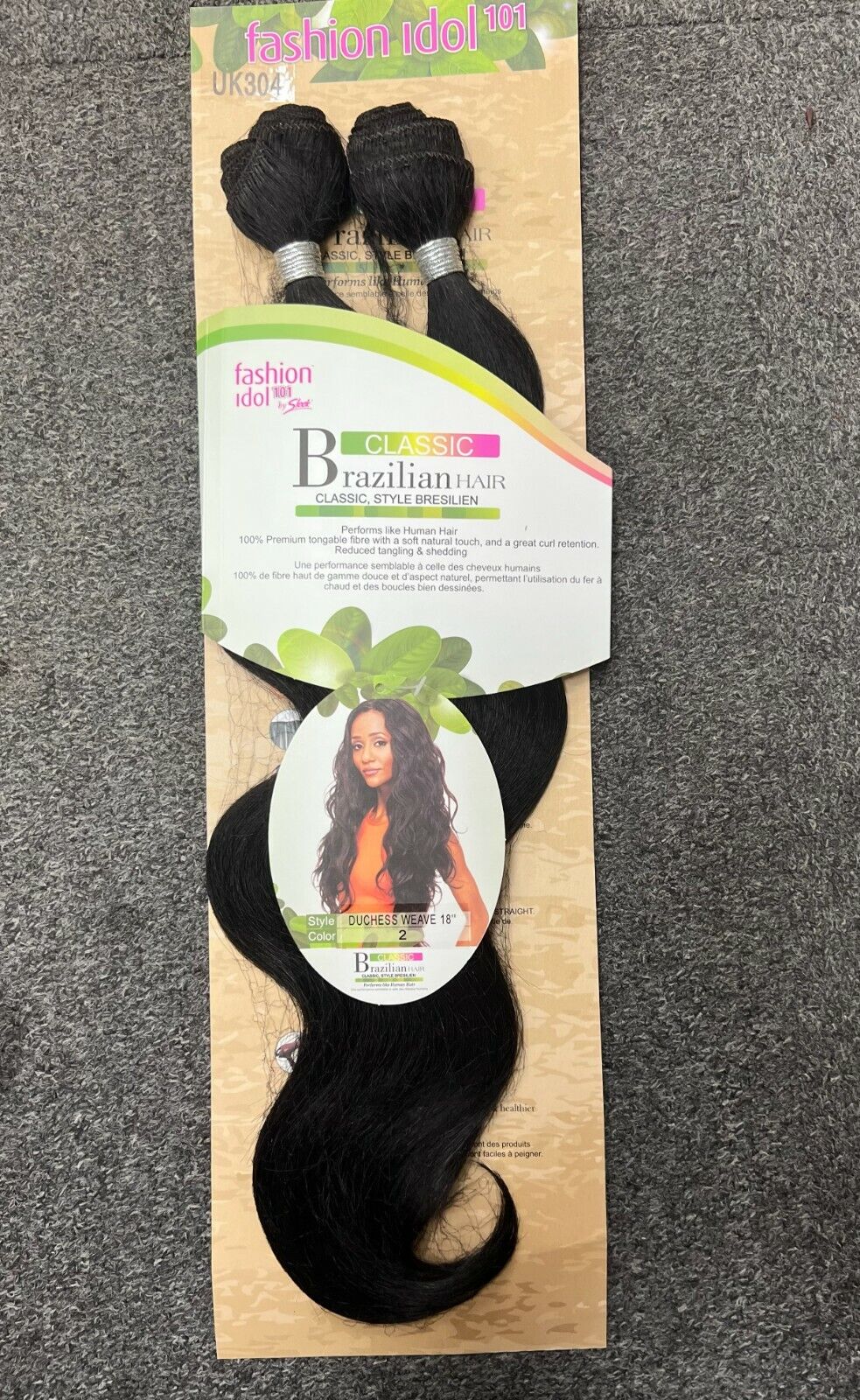 Sleek Fashion Idol Classic Brazilian Duchess Weave