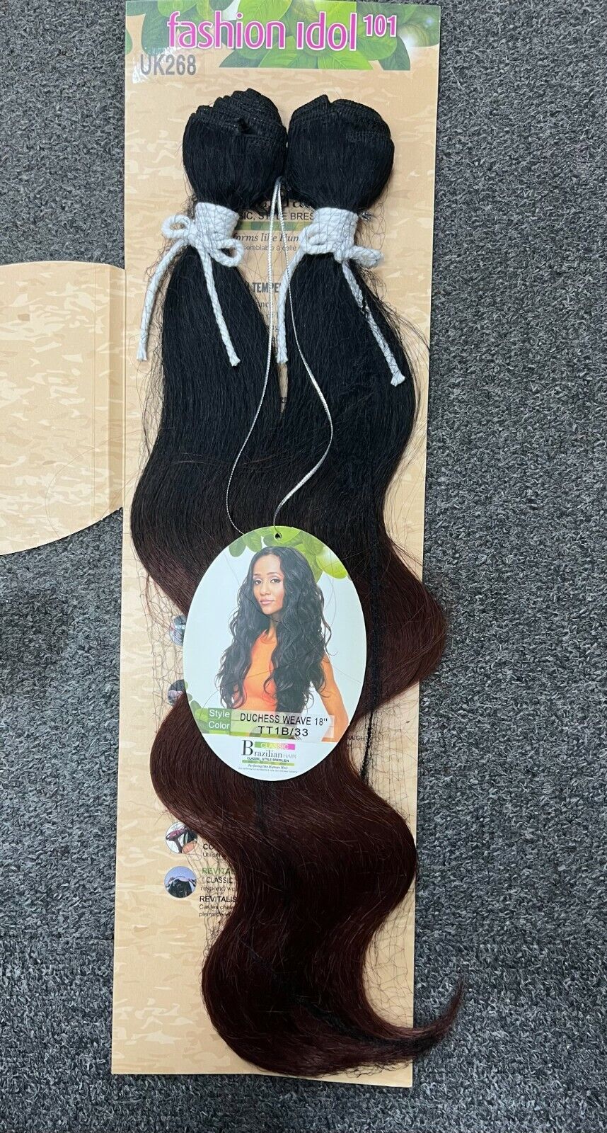 Sleek Fashion Idol Classic Brazilian Duchess Weave