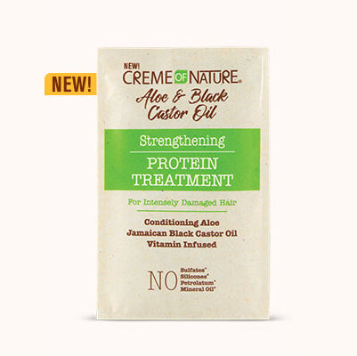 Creme Of Nature Aloe & Black Castor Oil Protein Treatment 45ml