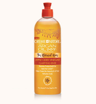 Creme Of Nature Argan Oil Apple Cider Vinegar Clarifying Rinse 460ml