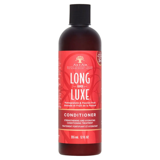 As I Am Long & Luxe Pomegranate & Passion Fruit Conditioner 355ml