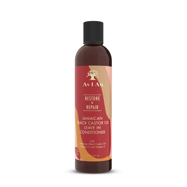 As I Am Restore & Repair Jamaican Black Castor Oil Leave-In Conditioner 237ml