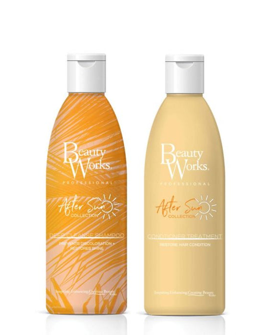 Beauty Works After Sun Discoloration + Restore Shine Duo