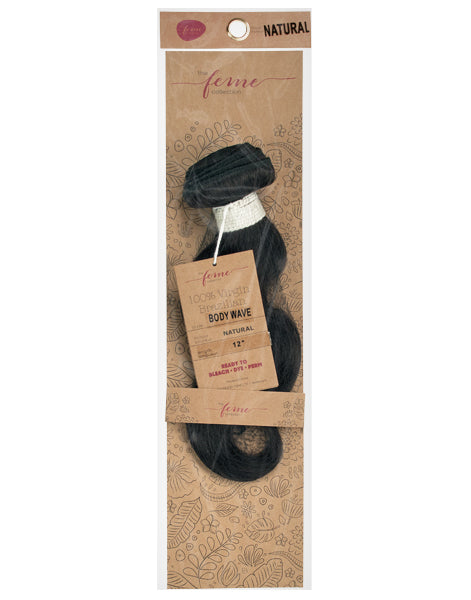 Feme Collection 100% Virgin Brazilian Human Hair Body Wave