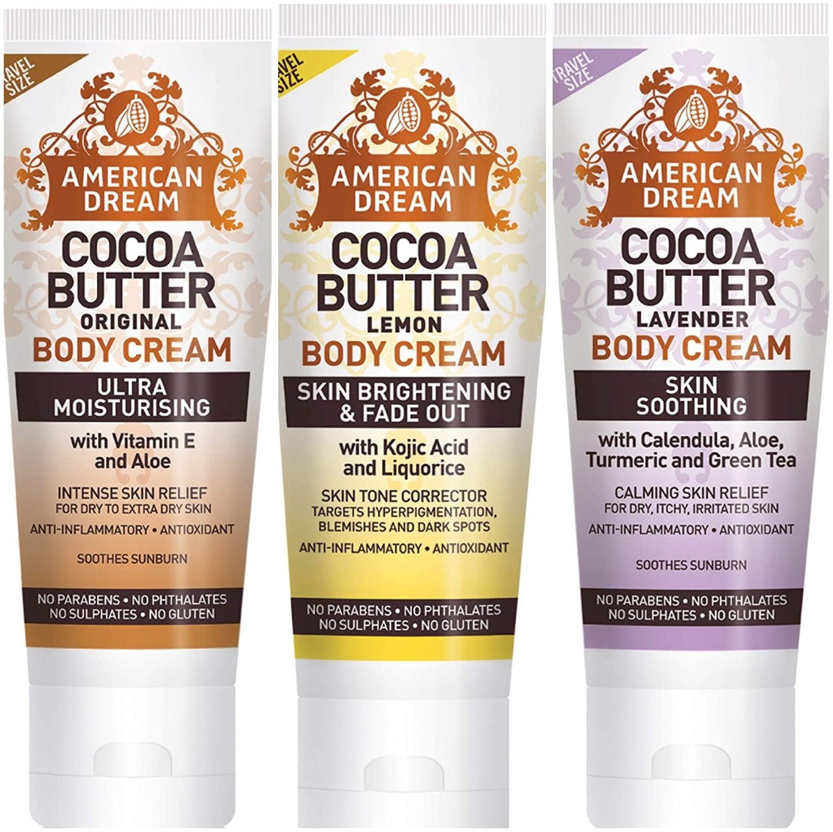 American Dream Cocoa Butter Body Trio