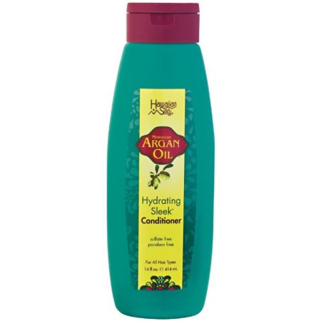 Hawaiian Silky Moroccan Argan Oil Hydrating Sleek Conditioner 414ml