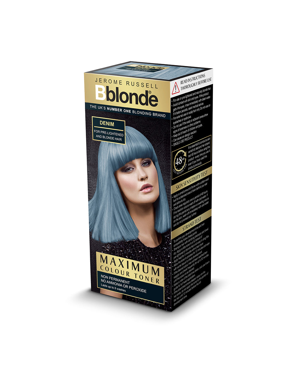 Jerome Russell BBlonde Maximum Colour Denim Toner 75ml