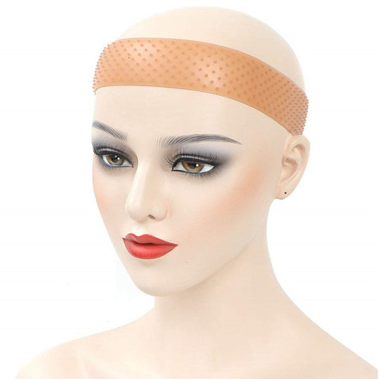 T & G  Silicone Wig Band Light Brown