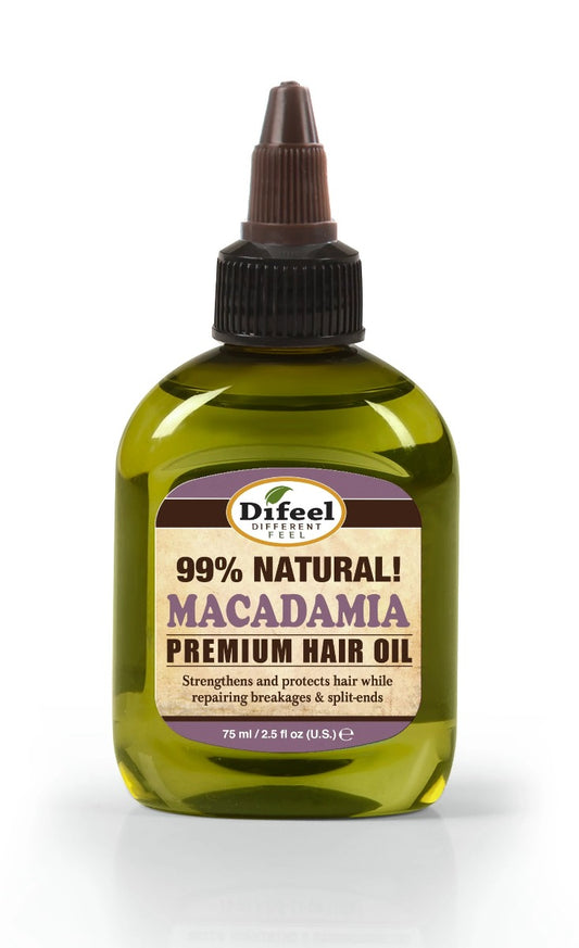 Difeel Macadamia Premium Hair Oil 75ml